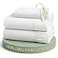 LANE LINEN 100 Organic Cotton Twin Sheets Set 3Pc Twin Bed Sheets Soft Comfy Breathable Cotton Percale Sheets for Twin Size Bed Dorm Room Essentials Low Pill Fade Resistant White Sheets