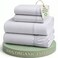 LANE LINEN King Sheets 100 Organic Cotton 4pc Percale Ticking Stripe