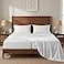 LANE LINEN 450 Thread Count 100 Cotton Split King Sheets Set for Adjustable Beds 15 Deep Pocket Soft Comfy Sustainably Produced Split King Sheet Naturally Cooling Cotton Sheets White