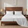 LANE LINEN 450 Thread Count 100 Cotton Split King Sheets Set for Adjustable Beds 15 Deep Pocket Soft Comfy Sustainably Produced Split King Sheet Naturally Cooling Cotton Sheets White