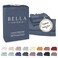 BC BELLA Bella Coterie Luxury Bamboo Viscose King Size Sheet Set 100 Organically Grown Ultra Soft Cooling for Hot Sleepers 18 Deep Pocket Slate Blue