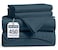 LANE LINEN 100 Cotton Sheets King Size 450 Thread Count King Size Bed Sheets Hotel Luxury Soft Silky Sateen Weave Durable for Year Round Use Fully Elasticized 15 Deep Pocket Estate Blue