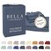 BC BELLA Bella Coterie Luxury Bamboo Viscose Queen Size Sheet Set 100 Organically Grown Ultra Soft Cooling for Hot Sleepers 18 Deep Pocket Slate Blue