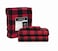 LANE LINEN 100 Cotton Twin Flannel Sheets Set Brushed for Extra Softness Lightweight Durable Cotton Flannel Twin Sheets Set Warm Cozy Fall Bed Sheets 15 Deep Pocket Buffalo Checks Red