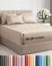 CGK Unlimited Extra Deep King Sheet Set 6 Piece Breathable and Cooling Sheets Hotel Luxury Bedding for Women Men Kids Teens Easy Secure Fit Soft Wrinkle Free and Comfy Extra Deep Pockets Wheat