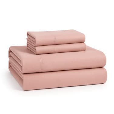 LANE LINEN 100 Cotton King Size Bed Sheets Set Brushed for Extra Softness Lightweight 100 Cotton Sheets King Size Set Warm Cozy Flannel Cotton Bed Sheets 15 Deep Pocket Sepia Rose