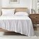 Andency White Sheets Queen Set 100 Viscose Derived from Bamboo Cooling Summer Queen Sheet Set Deep Pocket Up to 16 Silky Soft Bed Sheets Hotel Luxury Breathable Bedding Sheets Pillowcases