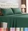 Utopia Bedding Full Size Sheet Set 4 Piece Bed Sheets Soft and Breathable Microfiber Includes 1 Fitted Sheet 1 Flat Sheet and 2 Pillowcases Oeko Tex Emerald Green