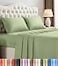 Utopia Bedding Full Size Sheet Set 4 Piece Bed Sheets Soft and Breathable Microfiber Includes 1 Fitted Sheet 1 Flat Sheet and 2 Pillowcases Oeko Tex Sage