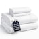 Casa Platino Full Size Sheets 100 Brushed Microfiber Bedding 4 Piece Set PreWashed Full Ultra Soft and Cozy Sheet Set with 15 Inch Deep Pocket Bed Sheet White