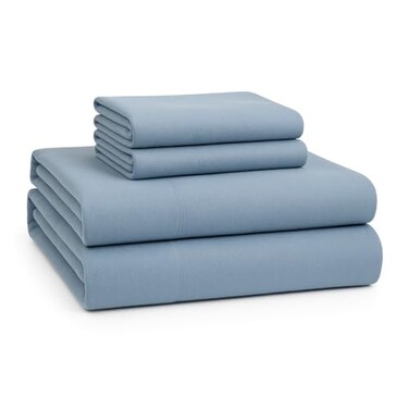LANE LINEN Cotton Flannel King Size Sheets Set Brushed for Extra Softness Lightweight 100 Cotton Sheets King Size Set Warm Cozy Flannel Bed Sheet 15 Deep Pocket French Blue