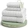 LANE LINEN Full Size Sheets 100 Organic Cotton Cooling Soft Haze Grey