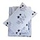 Viviland Microfleece Full Bed Sheet Set Christmas Holiday FlannelLike Fleece Fitted Sheets with 15 Deep Pocket Blue Bear Printed Winter VelvetVelour Double Sheets Pillowcase Set