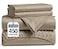 LANE LINEN 100 Cotton Full Size Sheet Sets 450TC Sateen Weave Hotel Luxury Bedding Soft Feel Comfortable for Everyday Sleep Snugly Fits Matresses Upto 15 Deep Oeko TEX Certified Taupe