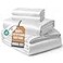 LANE LINEN 100 Egyptian Cotton Sheets Queen Size Naturally Cooling Breathable 4 Piece Silky Sateen Weave Queen Sheet Set UltraSoft Durable Hotel Luxury Sheets with 15 Snug Fit Deep Pockets White
