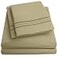 Sweet Home 1500 Supreme Collection Twin Sheet Sets Sage Green 3 Piece Bed Sheets and Pillowcase Set for Twin Mattress Extra Soft Elastic Corner Straps Deep Pocket Sheets Twin Sage Green