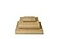 Mellanni Twin Sheets Set 3 PC Iconic Collection Bedding Hotel Luxury Extra Soft Cooling Bed Sheets Wrinkle Fade Stain Resistant Twin Gold
