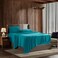 Nestl Queen Bed Sheet Set Teal Instantly Soft Microfiber No Breakin Wash 4Piece Deep Pocket Sheets Pillowcases Stays Put All Night