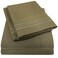 Sweet Home 1500 Supreme Collection Full Sheet Sets Olive Green Luxury Hotel Bed Sheets and Pillowcase Set for Full Mattress Extra Soft Elastic Corner Straps Deep Pocket Sheets Full Olive Green