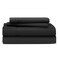 Cosy House King Size Bed Sheets Black Luxury Sheet Set Deep Pocket Super Soft Hotel Bedding Cool Wrinkle Free 1 Fitted 1 Flat 2 Pillow Cases King Sheets 4 Piece