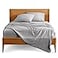 Bare Home Twin XL Sheet Set 1800 UltraSoft Microfiber Twin Extra Long Bed Sheets Double Brushed Deep Pockets Easy Fit 3 Piece Set Bedding Sheets Pillowcases Twin XL Light Grey