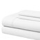 Cathay Home Cathay Queen Sheet Set 4Pcs Double Brushed Microfiber Bed Sheets Ultra Soft Hypoallergenic Wrinkle Resistant Deep Pocket Fitted Sheet for 1014 Mattress White