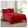 Sweet Home Queen Size Bed Sheets Breathable Luxury Sheets with Full Elastic Secure Corner Straps Built In 1800 Supreme Collection Extra Soft Deep Pocket Bedding Set Sheet Set Queen Red