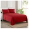Sweet Home Queen Size Bed Sheets Breathable Luxury Sheets with Full Elastic Secure Corner Straps Built In 1800 Supreme Collection Extra Soft Deep Pocket Bedding Set Sheet Set Queen Red
