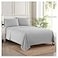 Sweet Home Full Size Sheet Sets Breathable Luxury Sheets with Full Elastic Secure Corner Straps Built In 1800 Supreme Collection Extra Soft Deep Pocket Bedding Set Sheet Set Full Silver