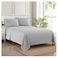 Sweet Home Full Size Sheet Sets Breathable Luxury Sheets with Full Elastic Secure Corner Straps Built In 1800 Supreme Collection Extra Soft Deep Pocket Bedding Set Sheet Set Full Silver