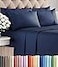 CGK Unlimited King 6 Piece Sheet Set Comfy Breathable Cooling UltraSoft Hotel Luxury Bedding Set with 816 Inch Deep Pockets 1 Flat 1 Fitted Sheet 4 Pillowcases Wrinkle Free Easy Care Navy Blue