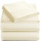 Elaine Karen Twin Sheet Set 3Piece Striped Deep Pocket Twin Bed Sheets UltraSoft WrinkleFree Twin Size Bedding Cooling Microfiber Twin Bed Sheet Set with 1 Fitted Sheet 1 Flat Sheet 1 Pillowcases