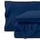 Bare Home Super Soft Fleece Sheet Set Queen Size Extra Plush Polar Fleece NoPilling Bed Sheets All Season Cozy Warmth Queen Dark Blue