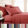 Southshore Fine Living Inc 21Inch Terracotta Sheets Extra Deep Pocket King Sheet Set 6 Piece King Size Sheets Set 100 Microfiber Pet Hair Resistant Bedding Hotel Quality Wrinkle Free Marsala