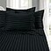 Elegant Comfort Best Softest Coziest 6Piece Sheet Sets 1500 Premier Hotel Quality Luxurious Wrinkle Resistant 6Piece Damask Stripe Bed Sheet Set Queen Black