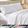 California Design Den Soft 100 Cotton King Sheet Set 400 Thread Count Good Housekeeping Award Winner Silky Smooth Sateen Weave with Deep Pockets Breathable and Durable Cotton Bedding Set White