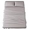 SONORO KATE Bed Sheet Set Super Soft Microfiber 1800 Series Luxury Egyptian Sheets 16Inch Deep Pocket Wrinkle and Hypoallergenic4 PieceFull Grey