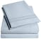 Sweet Home 1500 Supreme Collection Twin XL Sheet Sets Misty 3 Piece Bed Sheets and Pillowcase Set for Twin XL Mattress Extra Soft Elastic Corner Straps Deep Pocket Sheets Twin XL Misty
