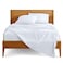 Bare Home Split California King Sheet Set 1800 UltraSoft Microfiber Bed Sheets Double Brushed Deep Pockets Easy Fit 5 Piece Set Bed Sheets Split Cal King White