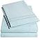 Sweet Home 1500 Supreme Collection Twin XL Sheet Sets Light Blue 3 Piece Bed Sheets and Pillowcase Set for Twin XL Mattress Extra Soft Elastic Corner Straps Deep Pocket Sheets Twin XL Light Blue