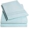 Sweet Home 1500 Supreme Collection Twin XL Sheet Sets Light Blue 3 Piece Bed Sheets and Pillowcase Set for Twin XL Mattress Extra Soft Elastic Corner Straps Deep Pocket Sheets Twin XL Light Blue