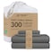 Threadmill Cotton Queen Sheet Set 100 Cotton Sheets for Queen Size Bed Solid Sateen Queen Bed Sheets Set with 16 Deep Pocket Soft Breathable 4Piece Cooling Bedding Sheet Set Dark Grey