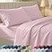 California Design Den Soft Twin Size 100 Cotton Sheet Sets 400 Thread Count Good Housekeeping Award Winner Silky Smooth Sateen Weave Durable Twin Bed Sheet Set Pink