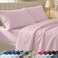 California Design Den Soft Queen Size 100 Cotton Sheet Sets 400 Thread Count Good Housekeeping Award Winner Silky Smooth Sateen Weave with Deep Pockets Durable Queen Bed Sheet Set Pink
