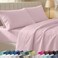 California Design Den Soft Queen Size 100 Cotton Sheet Sets 400 Thread Count Good Housekeeping Award Winner Silky Smooth Sateen Weave with Deep Pockets Durable Queen Bed Sheet Set Pink