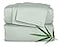 Pure Bamboo Twin Sheets Genuine 100 Organic Viscose Derived from Bamboo Bed Sheet Set Luxuriously Soft Cooling Double Stitching 2 Year Quality Promise Twin Sea Glass