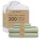 Threadmill 100 Cotton Sheets for King Size Bed 4 Pc King Bed Sheets Set Soft Breathable Lightweight Solid Sateen for AllSeason Use Snug Fit Elastic Deep Pocket King Sheets Sage Green