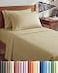 CGK Unlimited Twin XL 4 Piece Sheet Set Comfy Breathable Cooling Ultra Soft Hotel Luxury Bedding Set w 816 Inch Deep Pockets 1 Flat 1 Fitted Sheet 2 Pillowcases Wrinkle Free and Easy Care Beige