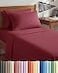 CGK Unlimited Twin XL 4 Piece Sheet Set Comfy Breathable Cooling UltraSoft Hotel Luxury Bedding Set w 816 Inch Deep Pockets 1 Flat 1 Fitted Sheet 2 Pillowcases Wrinkle Free Easy Care Burgundy