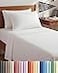 CGK Unlimited Twin XL 4 Piece Sheet Set Comfy Breathable Cooling Ultra Soft Hotel Luxury Bedding Set w 816 Inch Deep Pockets 1 Flat 1 Fitted Sheet 2 Pillowcases Wrinkle Free and Easy Care White